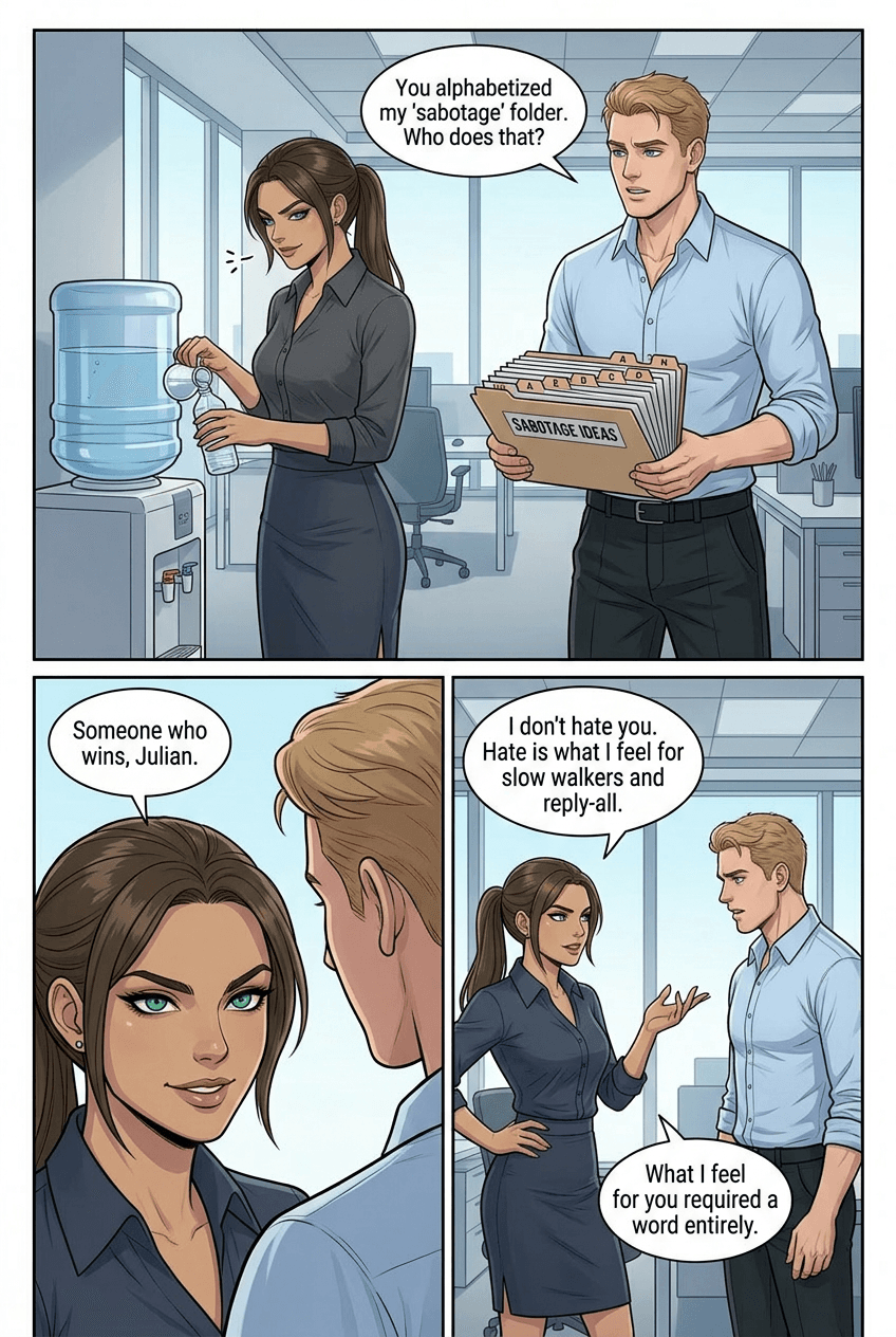 The Assistant Wars, page 3 of 10, Manhwa style