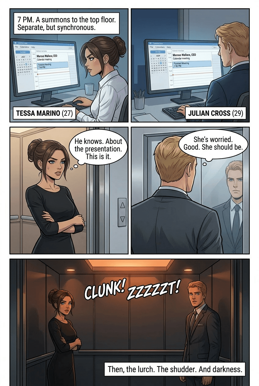 The Assistant Wars, page 5 of 10, Manhwa style
