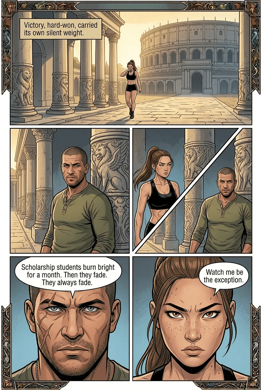 Entrance Trials, page 6 of 8, Fantasy Epic style
