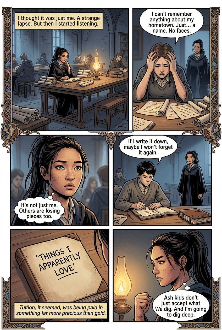 The Missing Hour, page 2 of 8, Fantasy Epic style