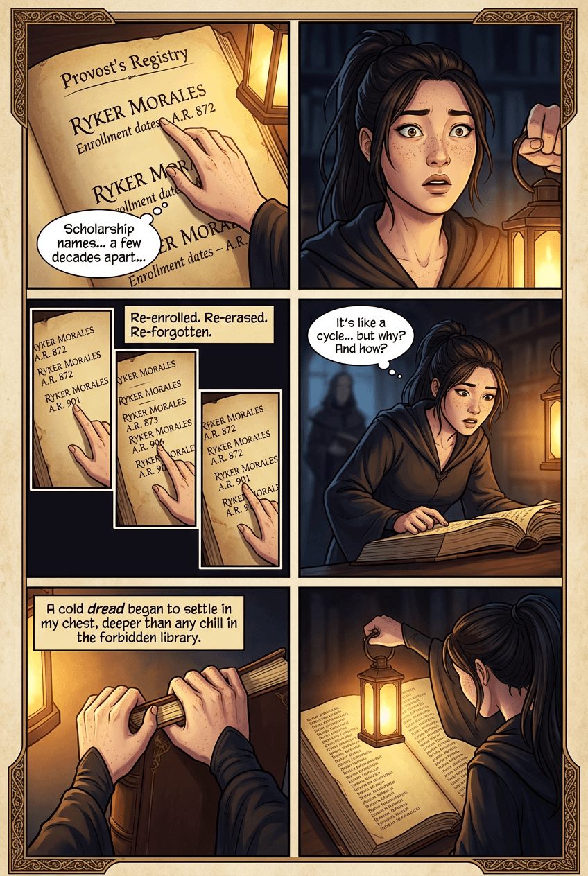 The Missing Hour, page 6 of 8, Fantasy Epic style