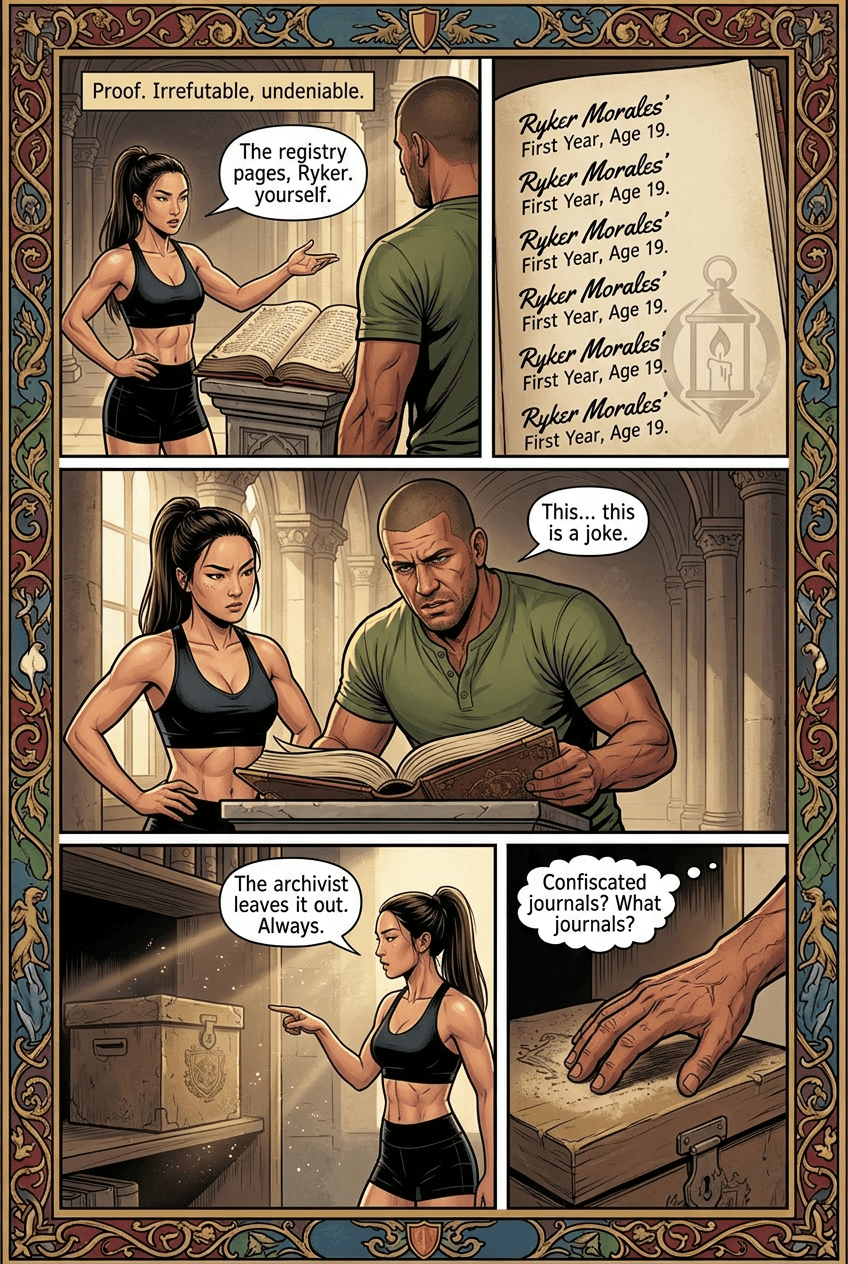 The Endless First Year, page 2 of 8, Fantasy Epic style