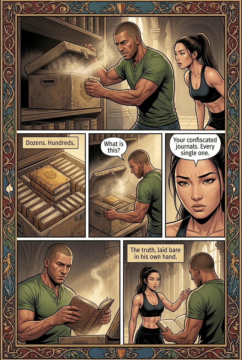 The Endless First Year, page 3 of 8, Fantasy Epic style