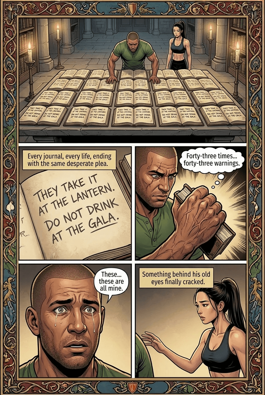The Endless First Year, page 4 of 8, Fantasy Epic style