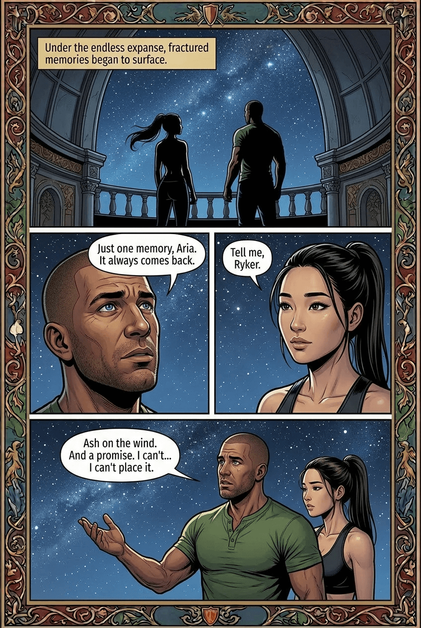 The Endless First Year, page 5 of 8, Fantasy Epic style