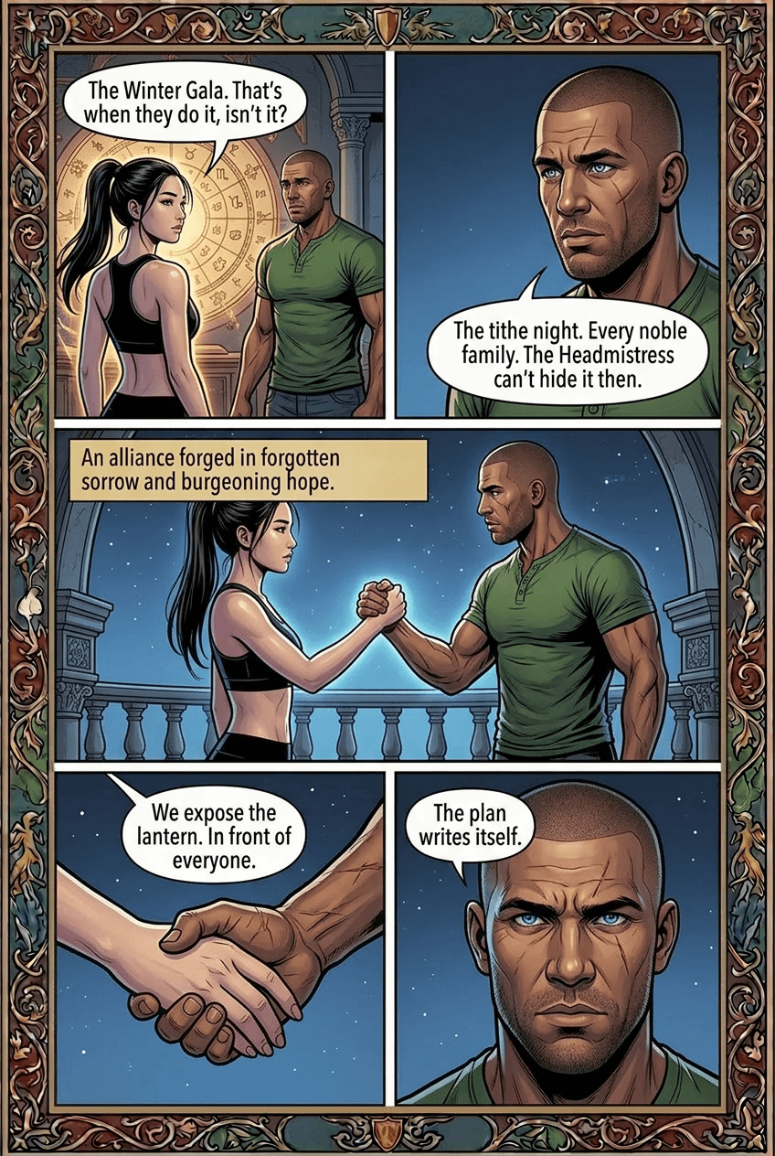 The Endless First Year, page 6 of 8, Fantasy Epic style