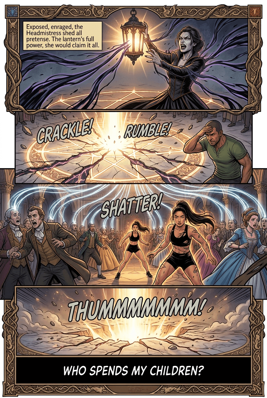 The Winter Gala Duel, page 8 of 8, Fantasy Epic style
