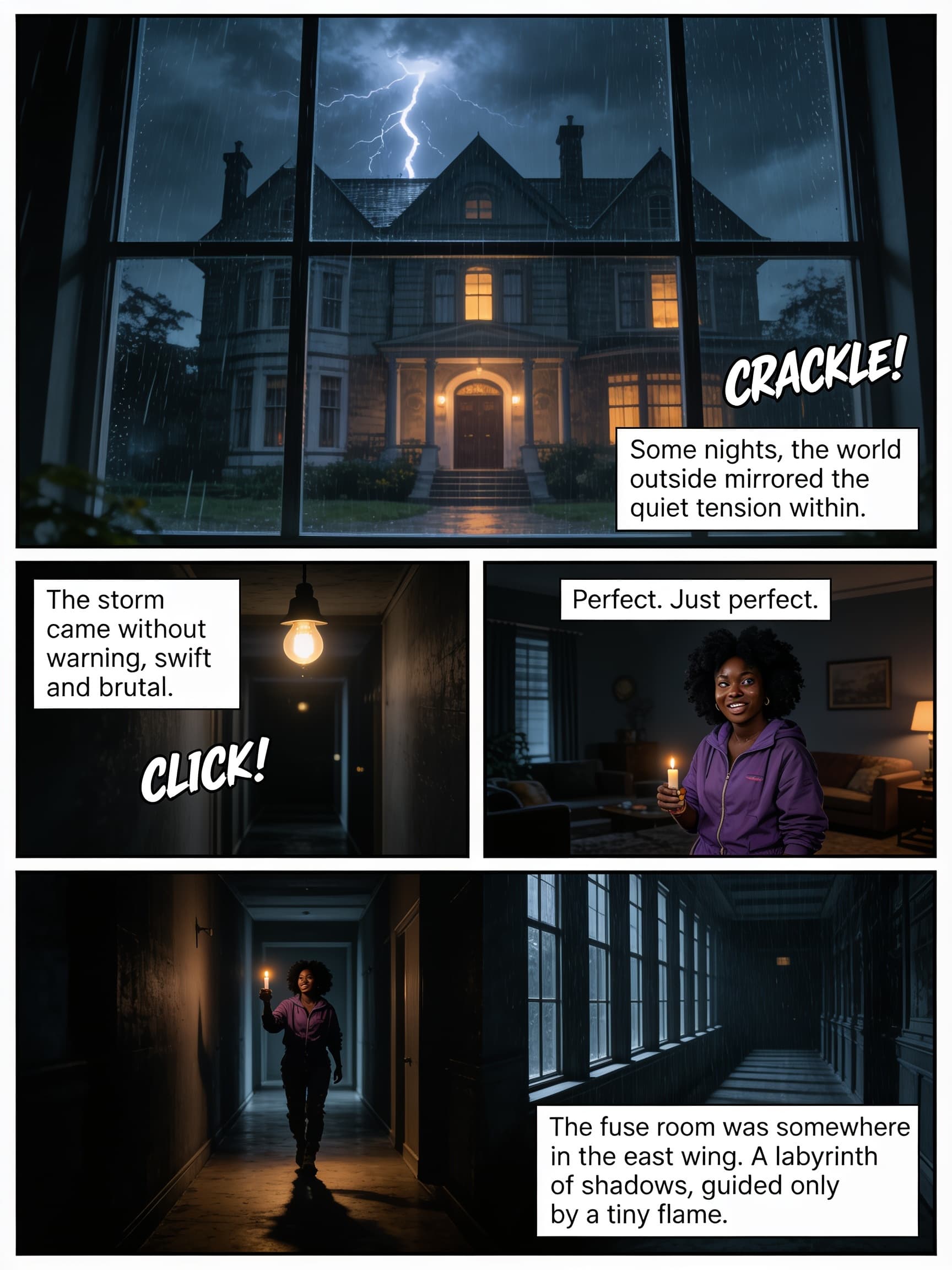 The Locked Study, page 3 of 8, Realism 2.0 style