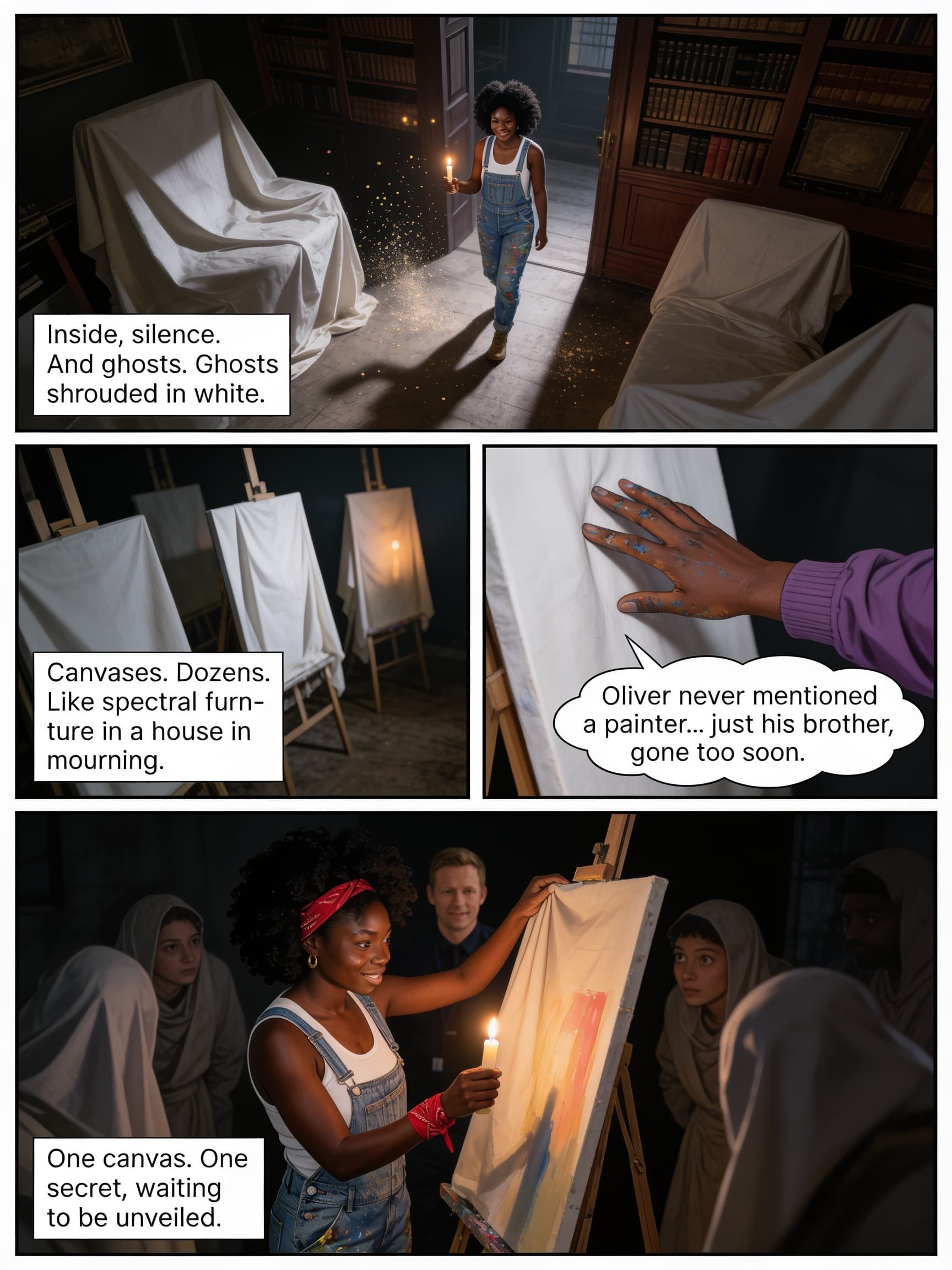 The Locked Study, page 5 of 8, Realism 2.0 style