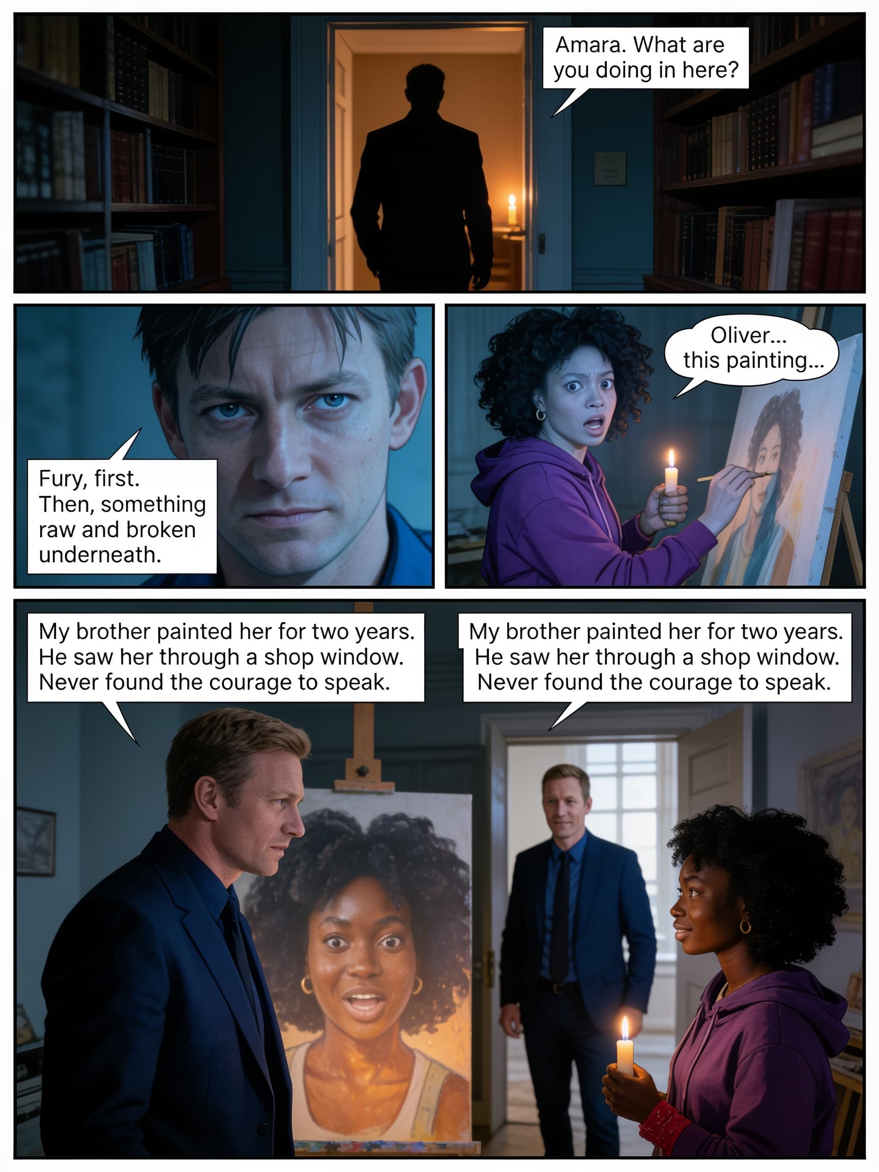 The Locked Study, page 7 of 8, Realism 2.0 style
