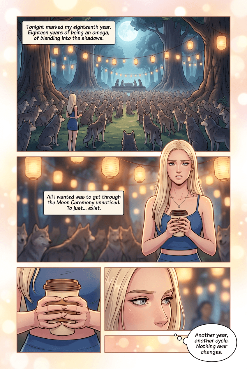 Rejected, page 1 of 8, Romance Webtoon style