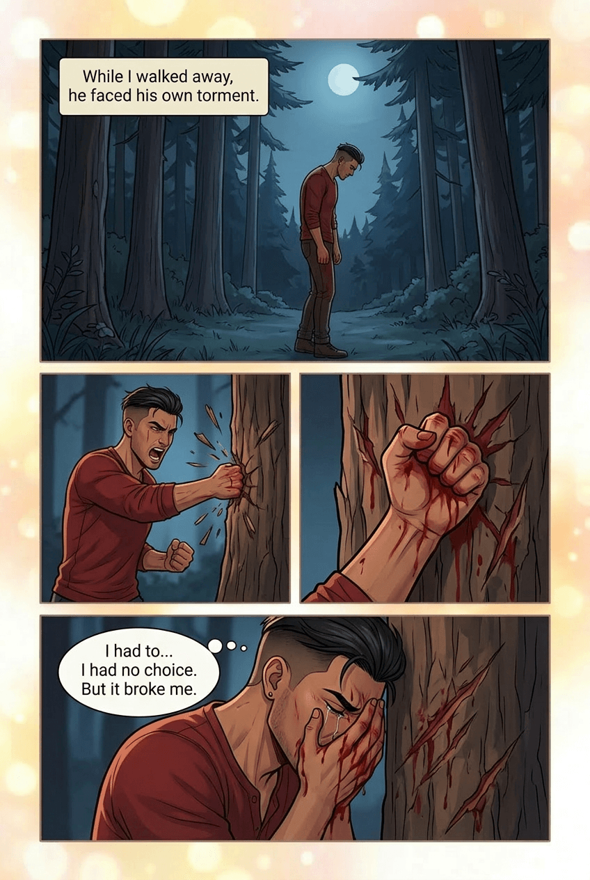 Rejected, page 7 of 8, Romance Webtoon style