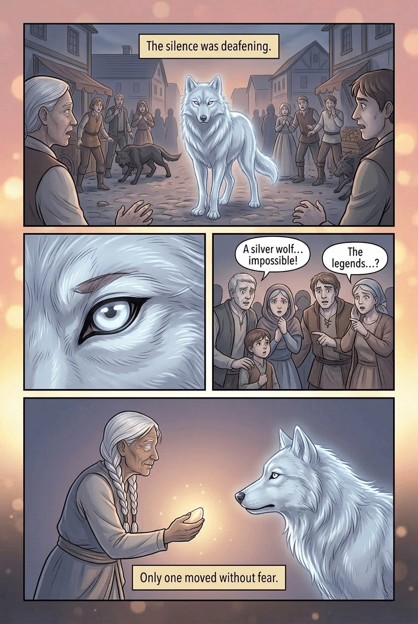Silver Blood, page 5 of 8, Romance Webtoon style
