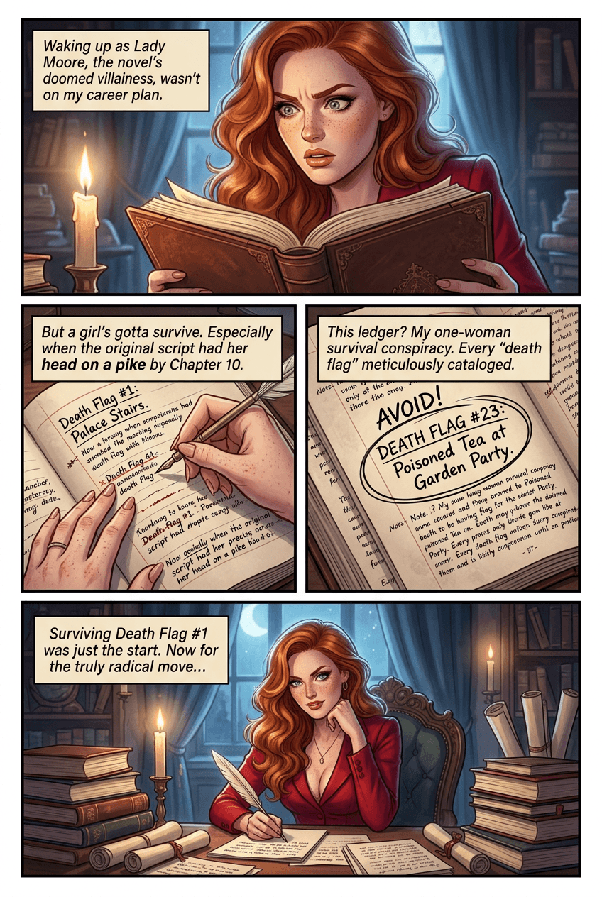 The Heroine Problem, page 1 of 8, Romantasy style