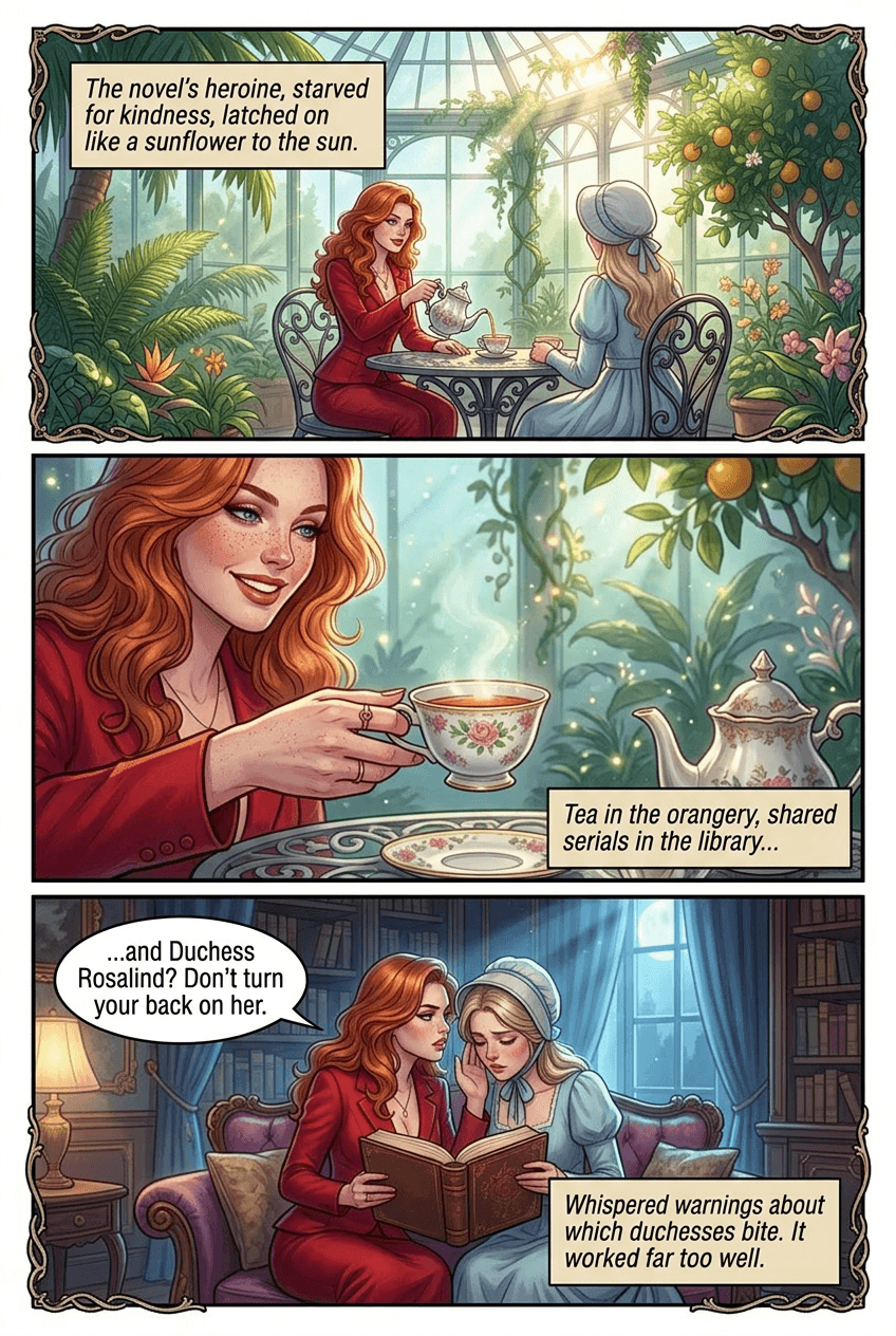The Heroine Problem, page 3 of 8, Romantasy style