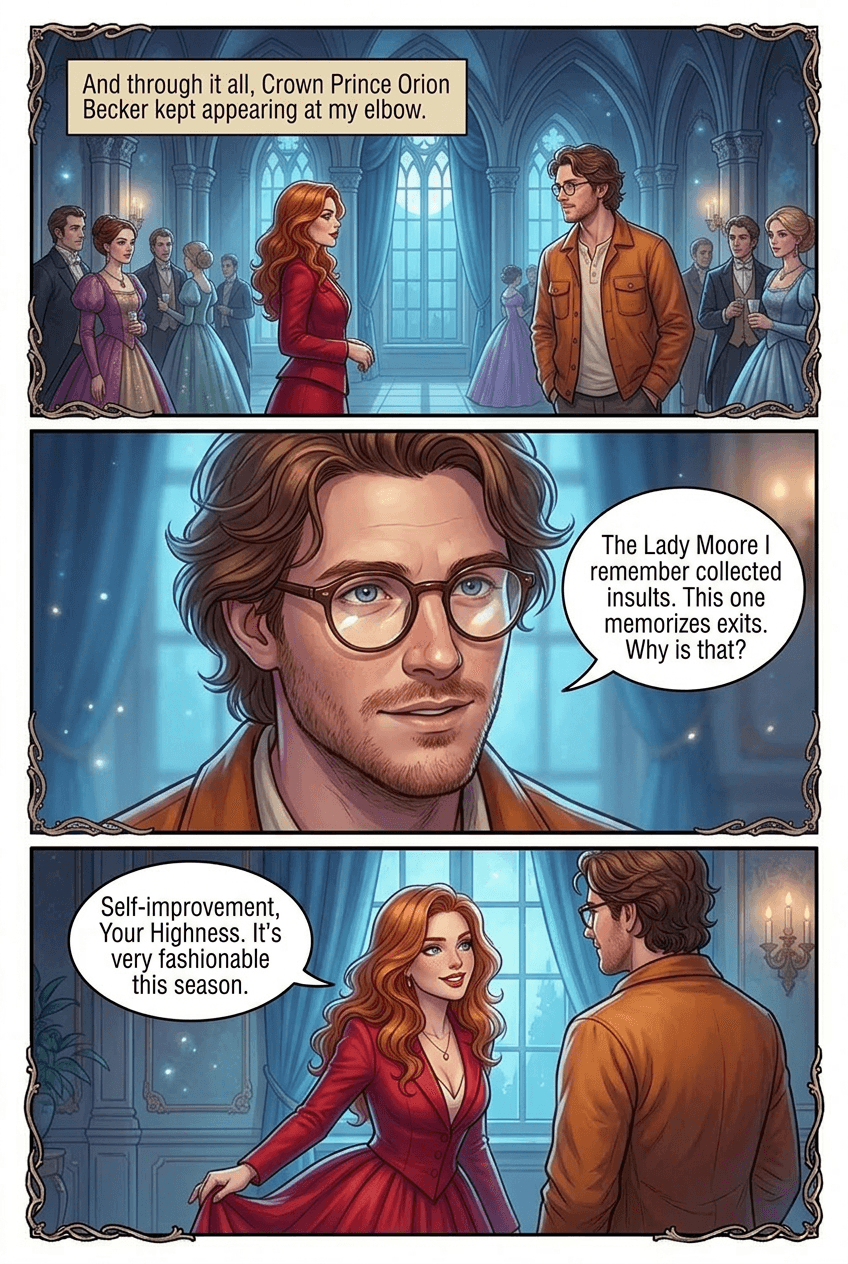 The Heroine Problem, page 5 of 8, Romantasy style