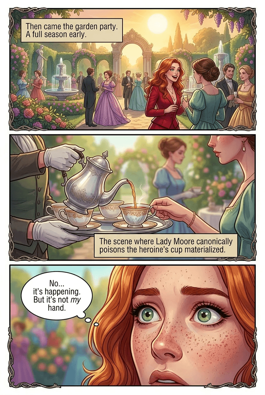 The Heroine Problem, page 6 of 8, Romantasy style