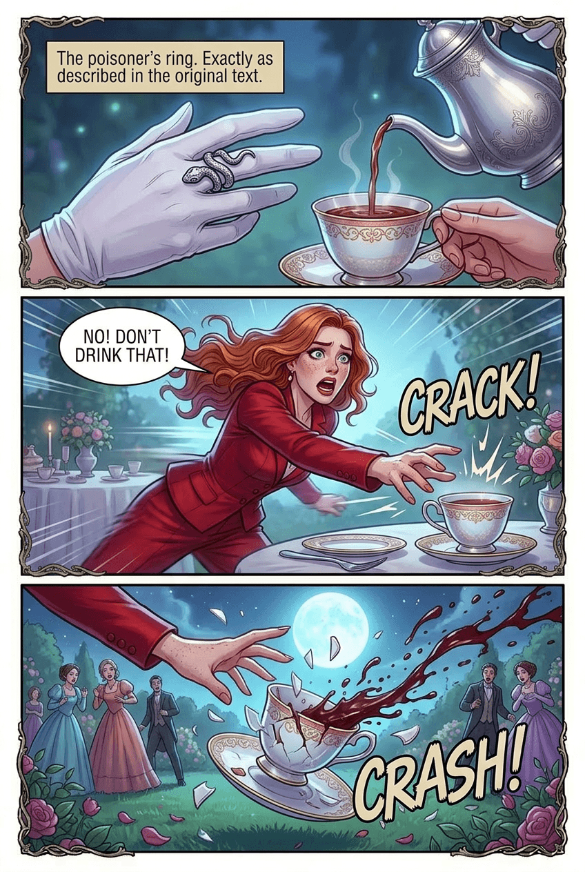 The Heroine Problem, page 7 of 8, Romantasy style