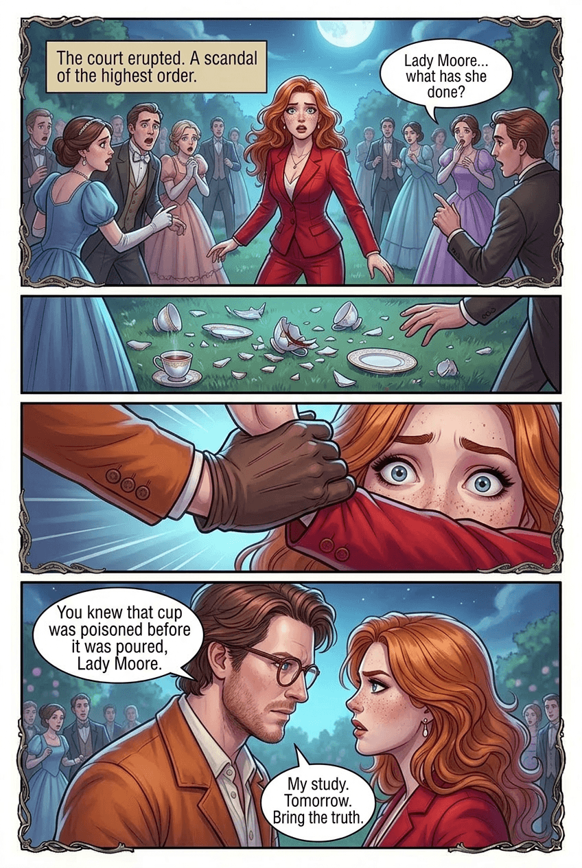 The Heroine Problem, page 8 of 8, Romantasy style