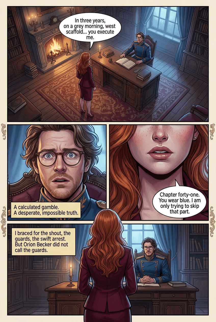 Caught Rewriting Fate, page 2 of 8, Romantasy style