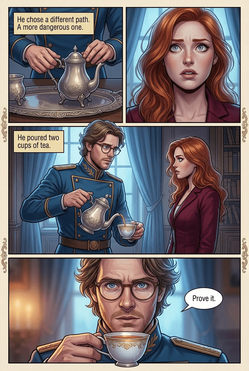 Caught Rewriting Fate, page 3 of 8, Romantasy style