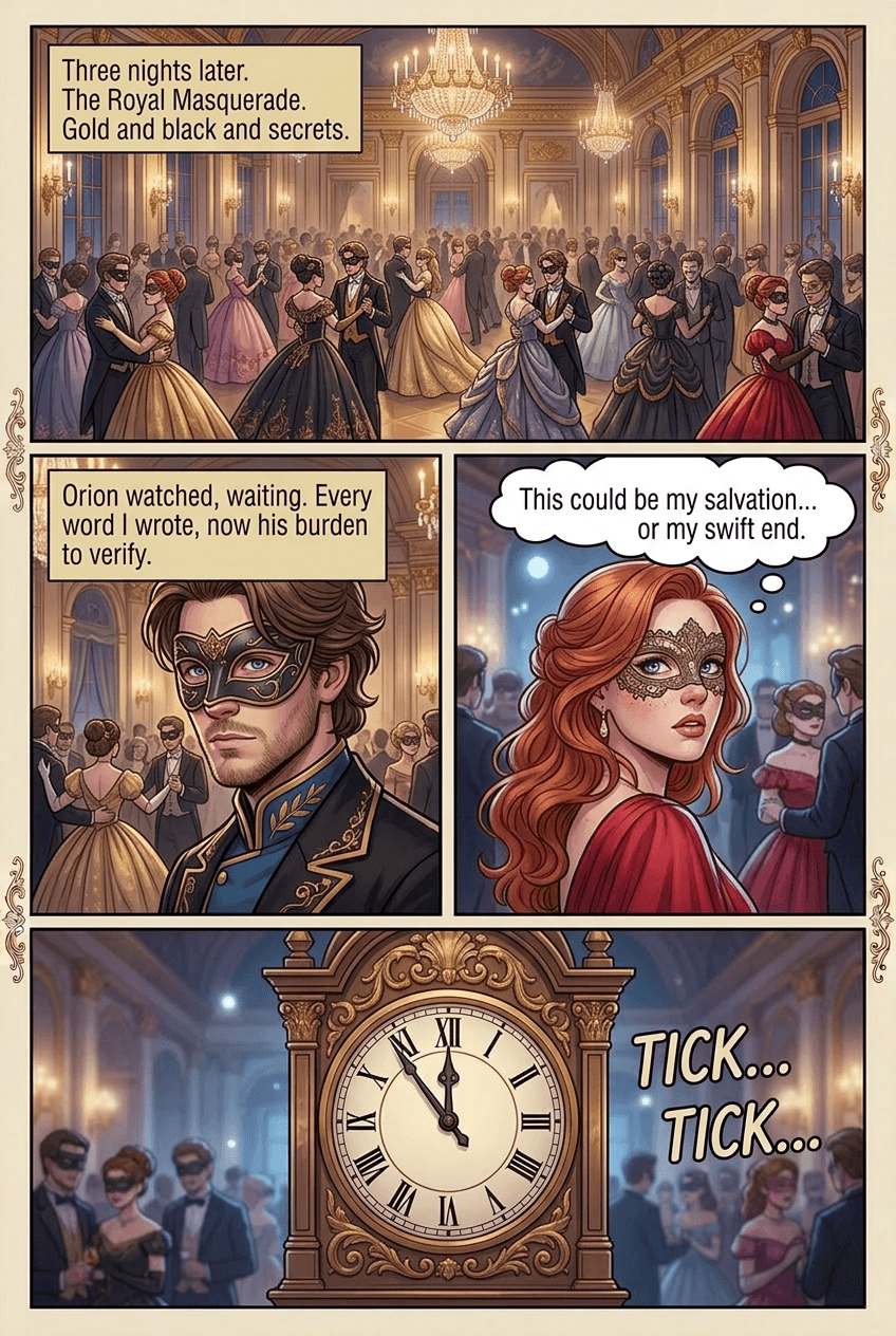 Caught Rewriting Fate, page 5 of 8, Romantasy style