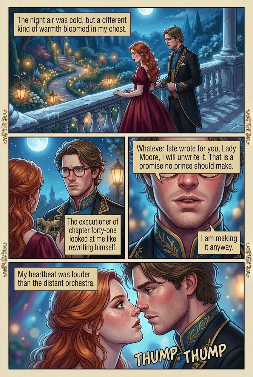 Caught Rewriting Fate, page 7 of 8, Romantasy style