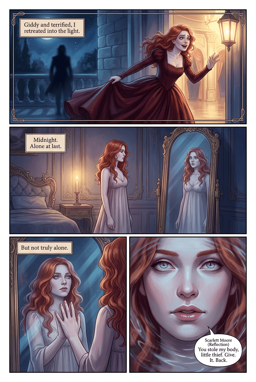 Caught Rewriting Fate, page 8 of 8, Romantasy style