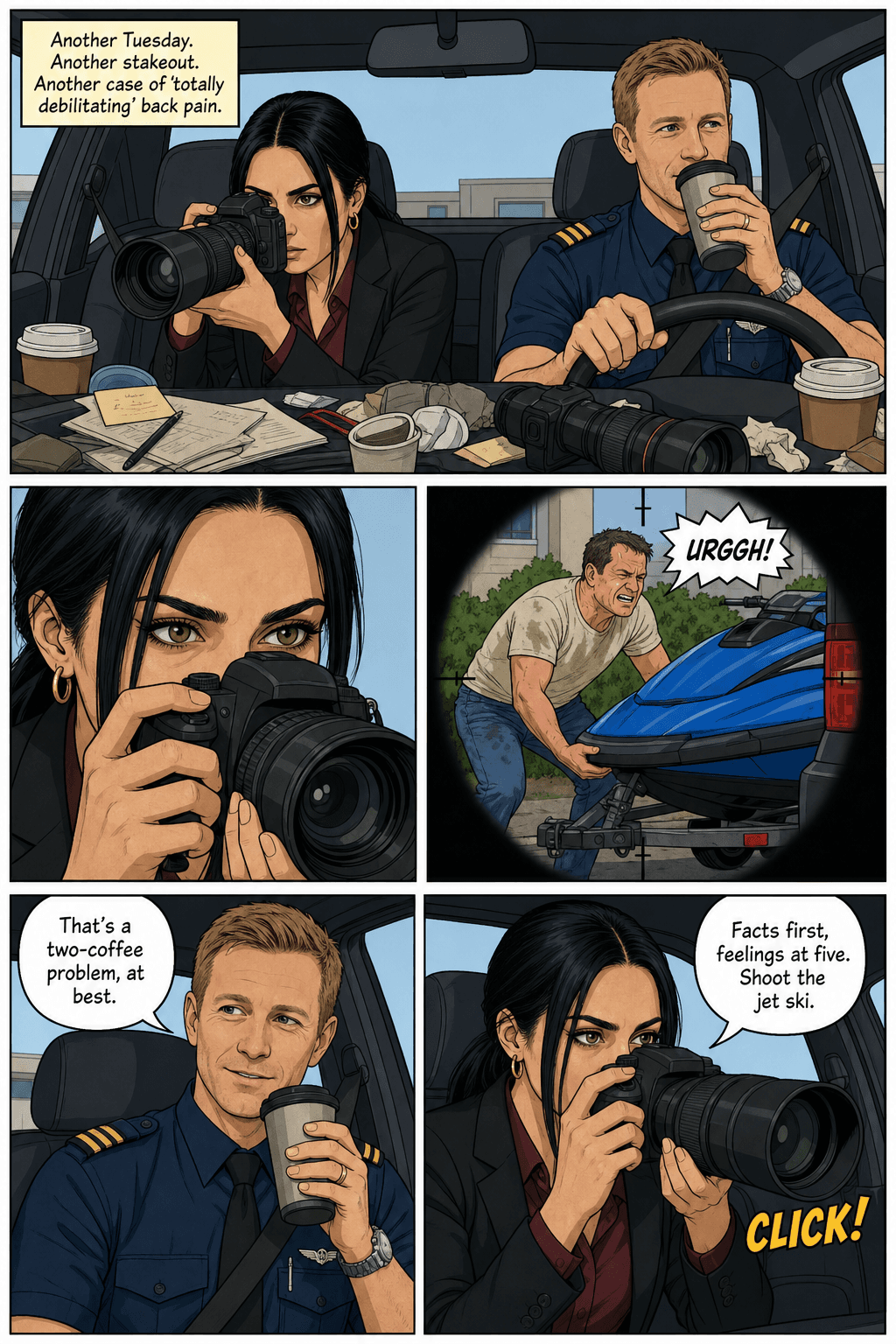 Unit 114, page 1 of 9, Clear Line style