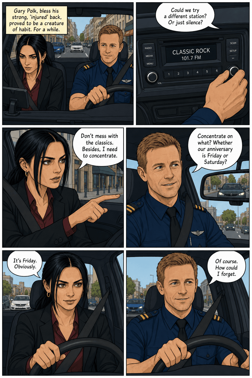 Unit 114, page 2 of 9, Clear Line style