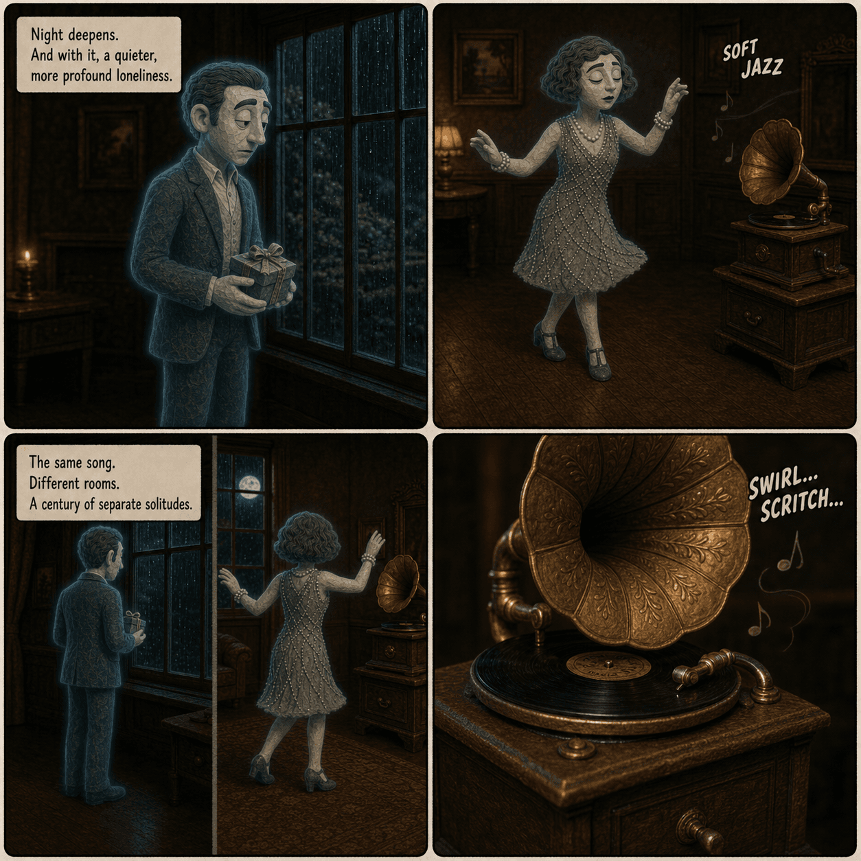 Check-In, page 7 of 9, Claymation style