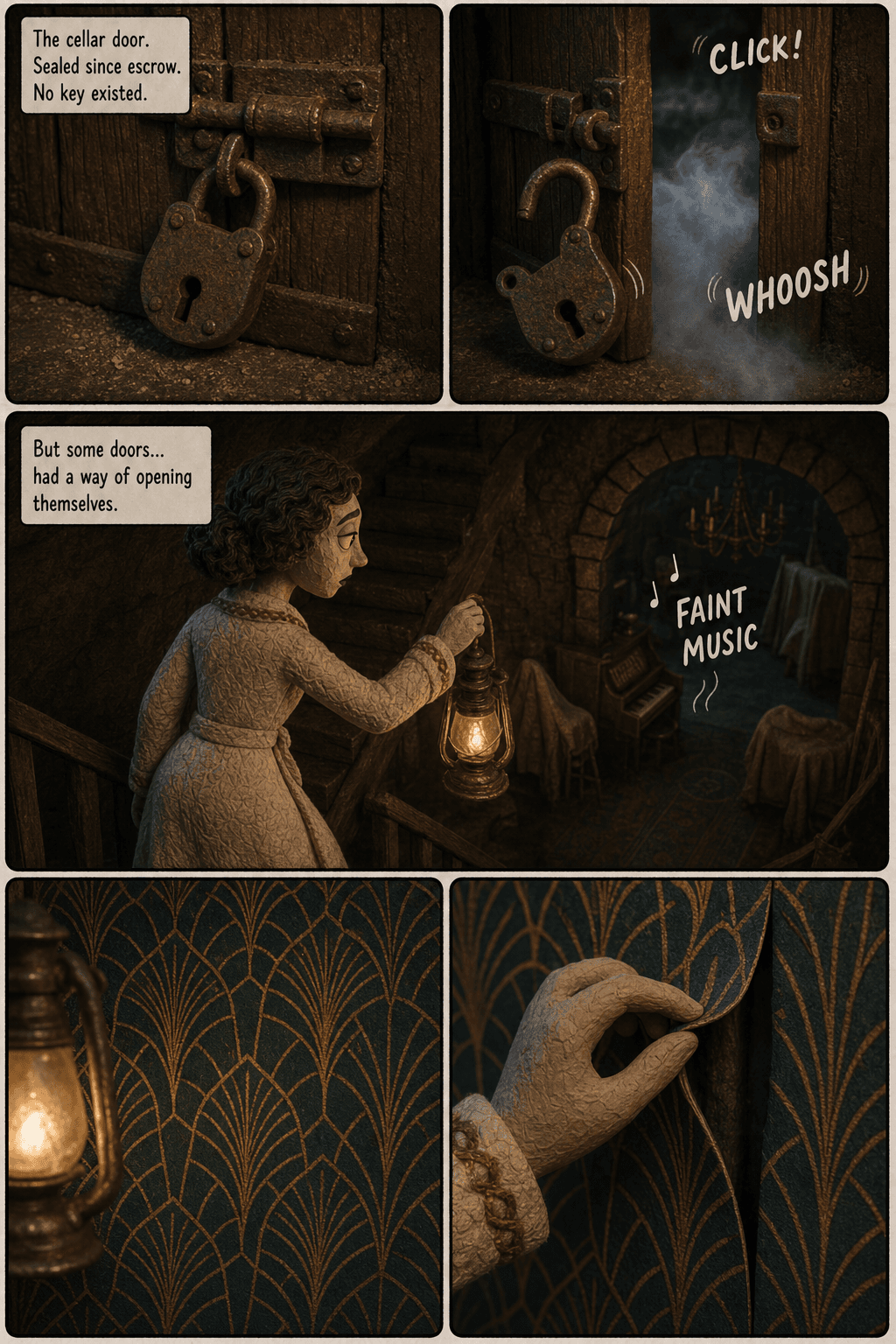 Check-In, page 9 of 9, Claymation style