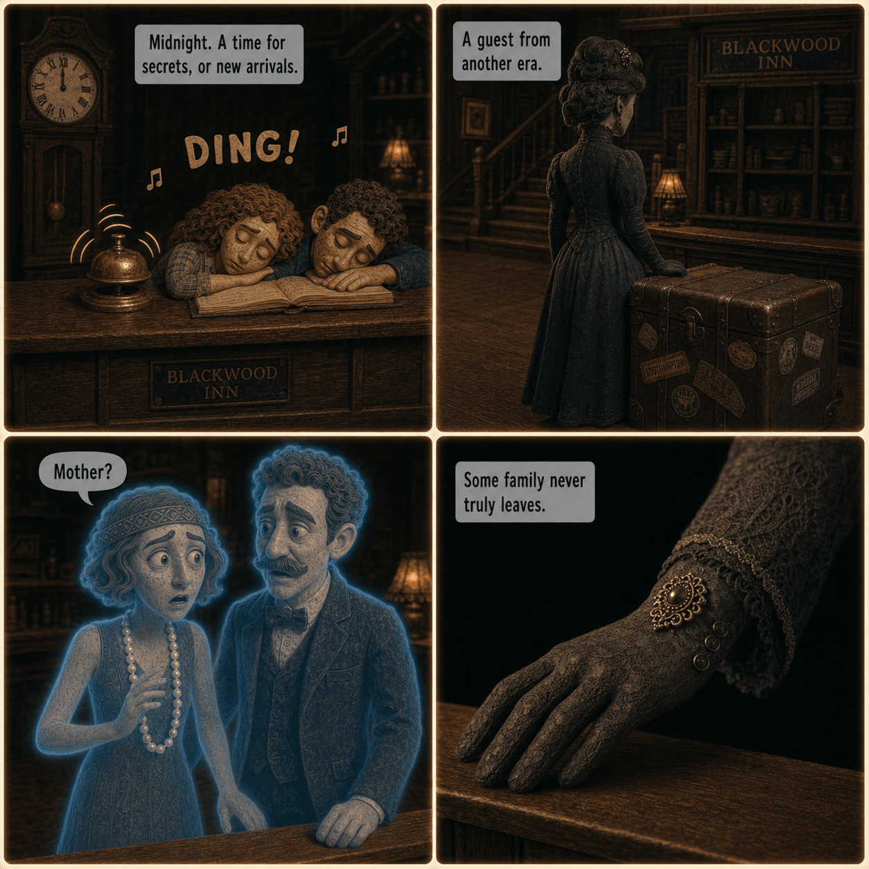Last Dance, page 9 of 9, Claymation style