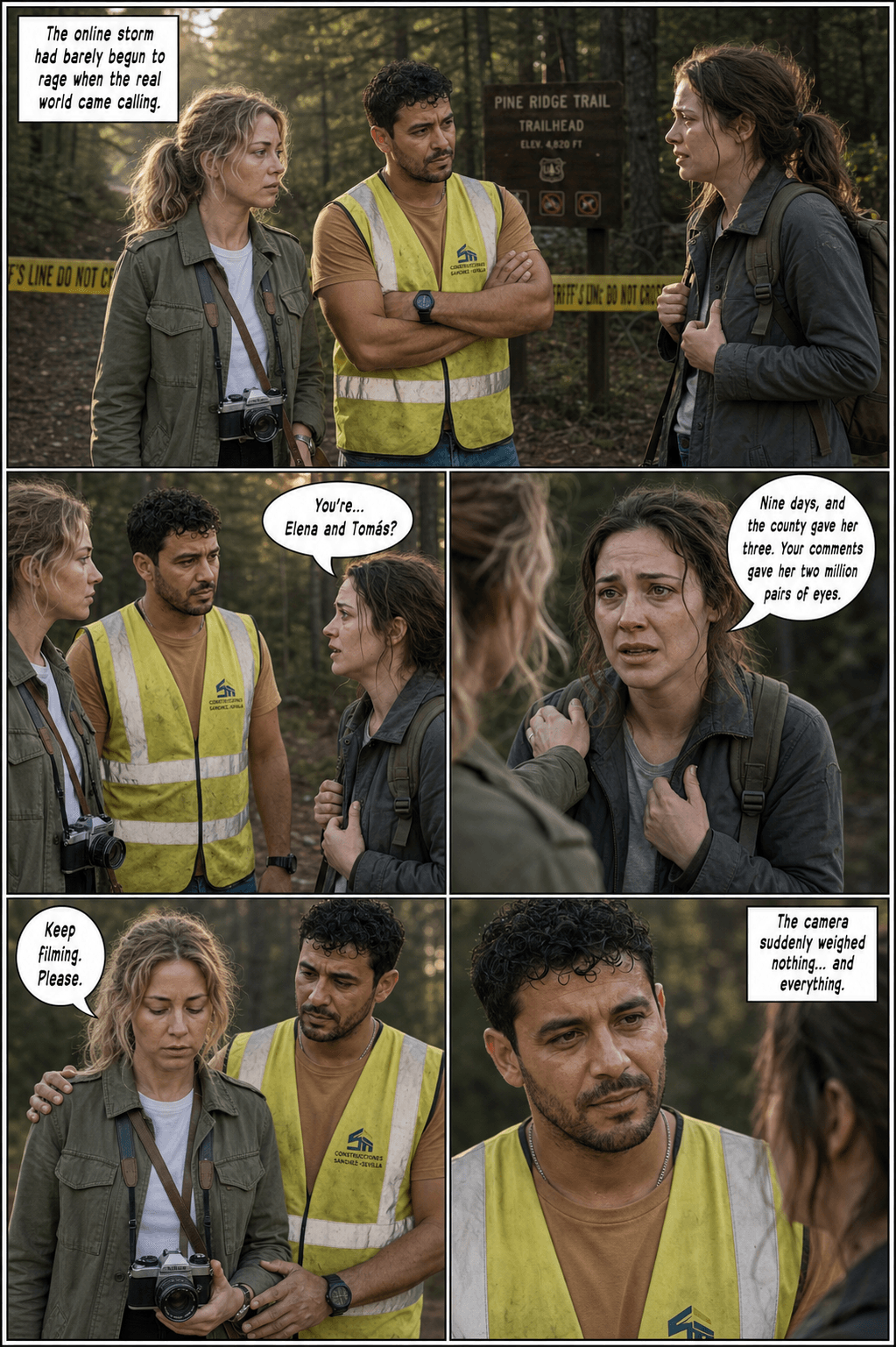 The Tipline, page 2 of 8, Realism 2.0 style
