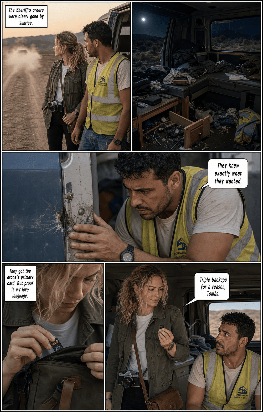 She Wasn't Lost, page 4 of 8, Realism 2.0 style