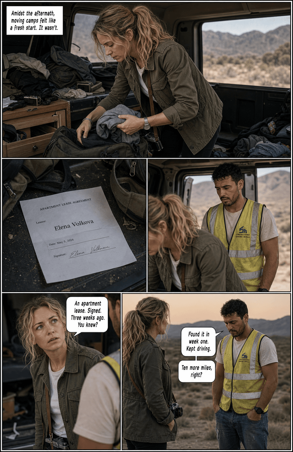 She Wasn't Lost, page 5 of 8, Realism 2.0 style