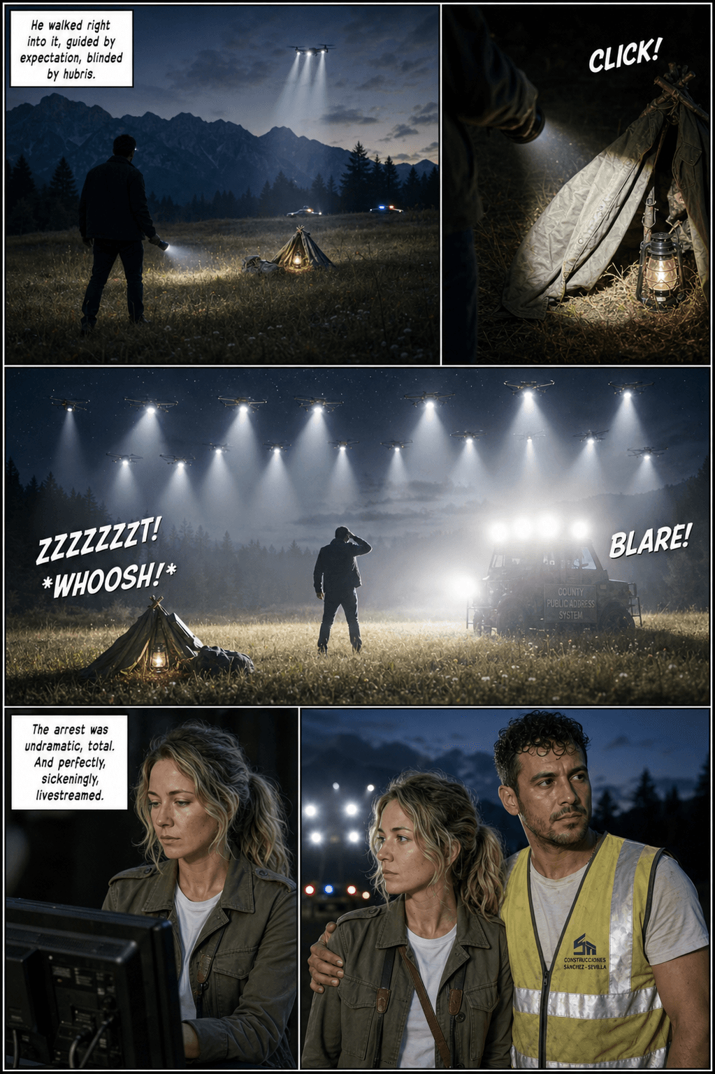 Two Lanes, page 4 of 9, Realism 2.0 style