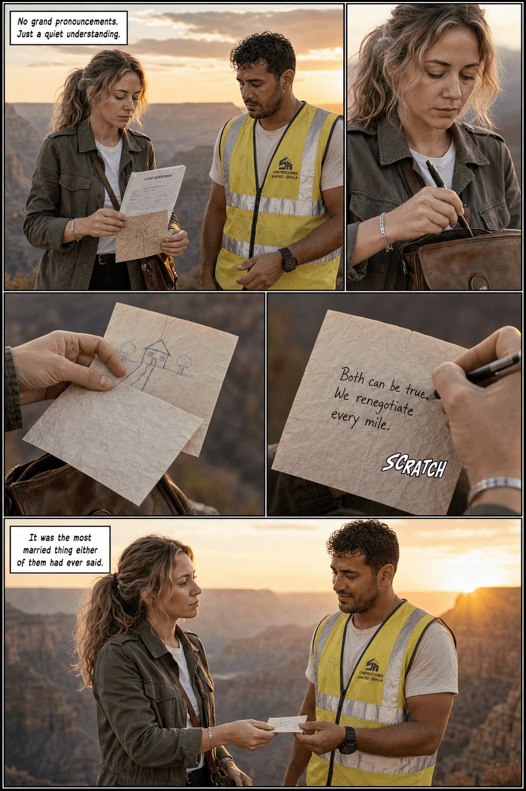 Two Lanes, page 7 of 9, Realism 2.0 style