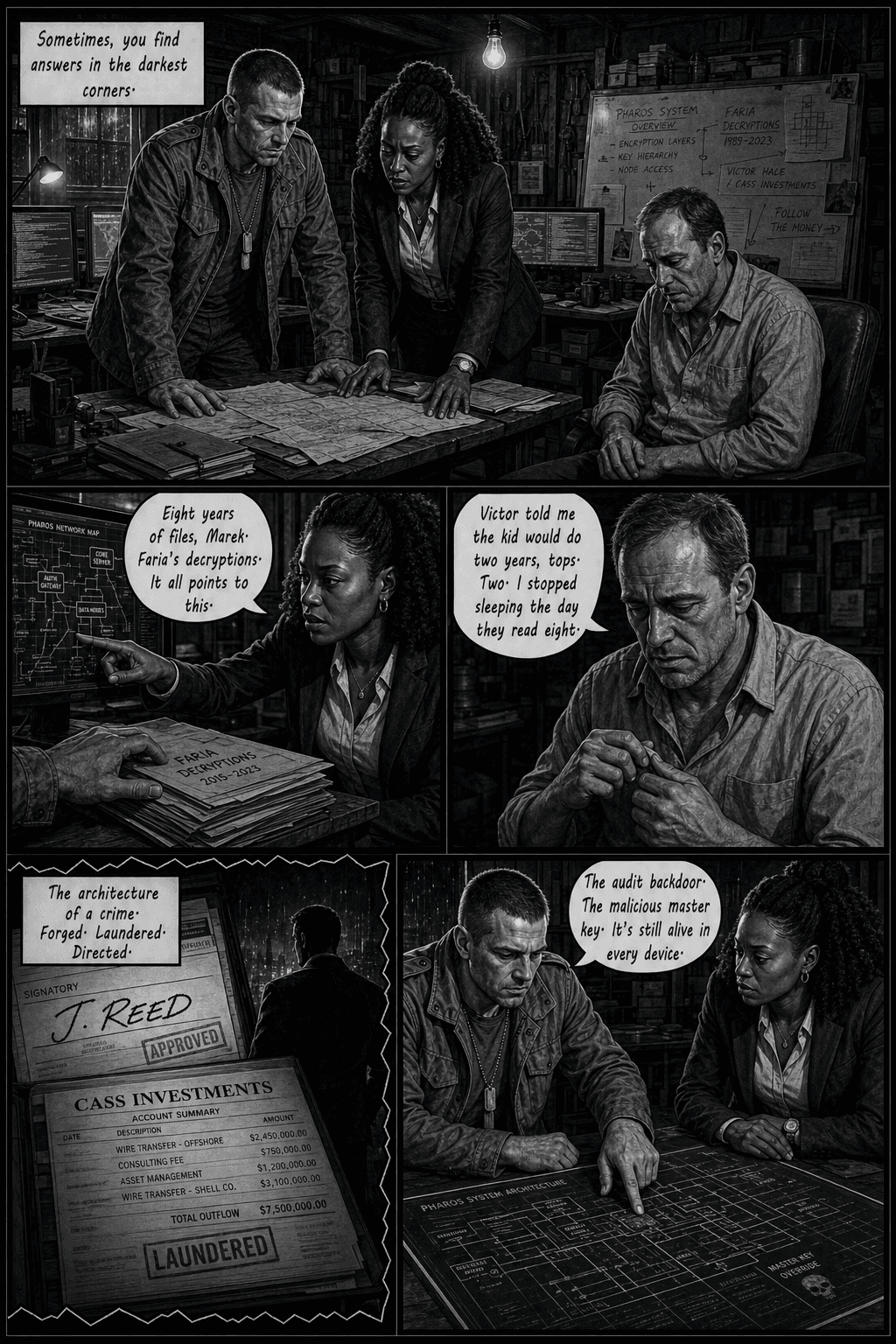 Nothing Personal, page 5 of 8, Noir style