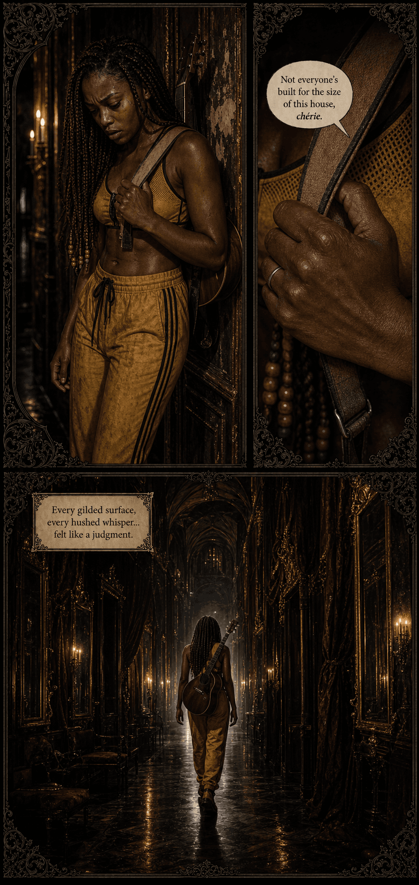 Notes in the Margin, page 2 of 9, Velvet Gothic style