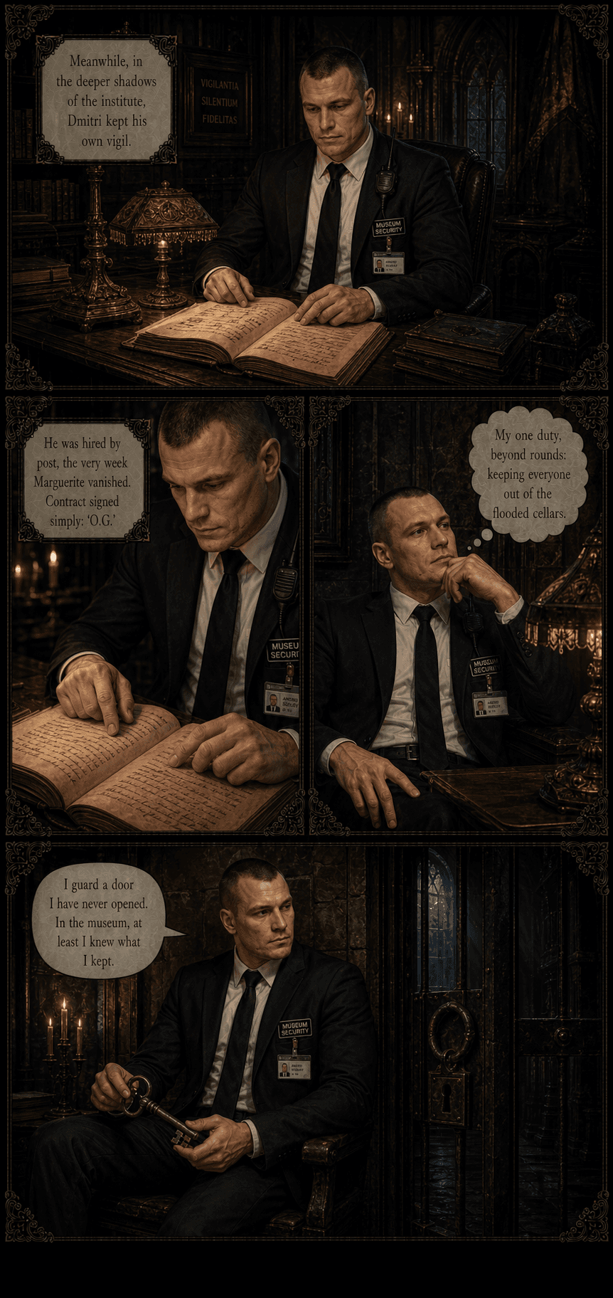 The Sealed Room, page 4 of 8, Velvet Gothic style