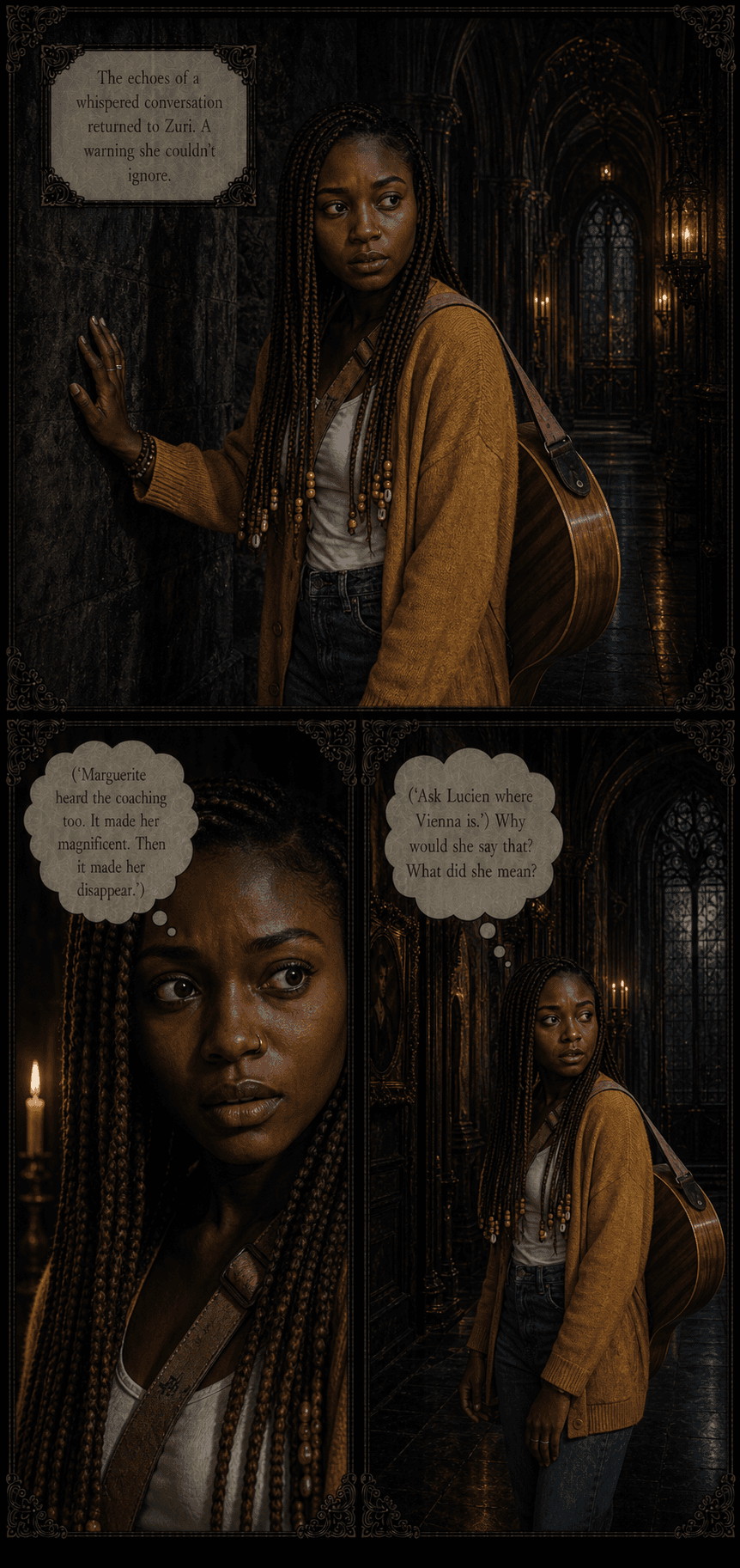 The Sealed Room, page 5 of 8, Velvet Gothic style