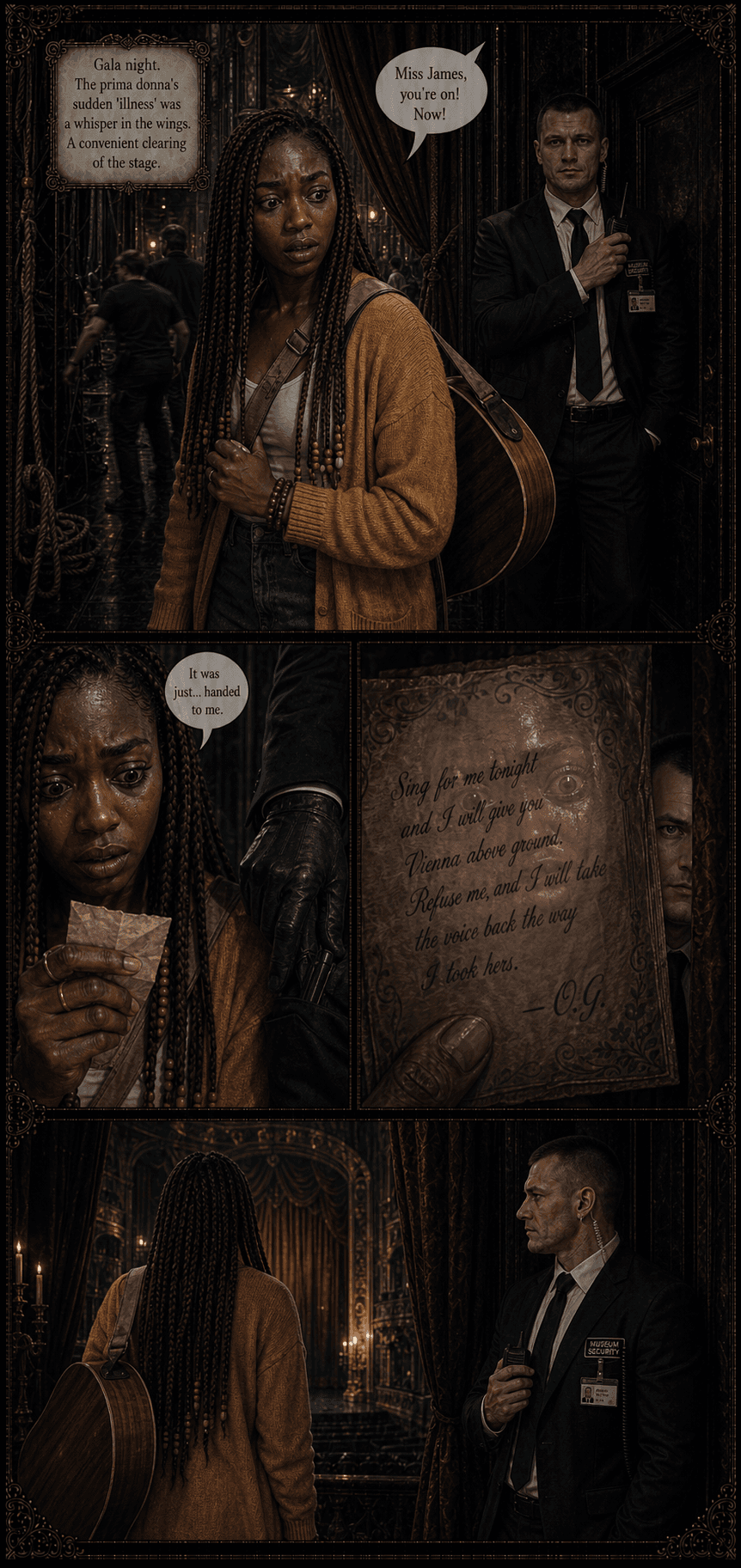 Vienna, page 4 of 9, Velvet Gothic style