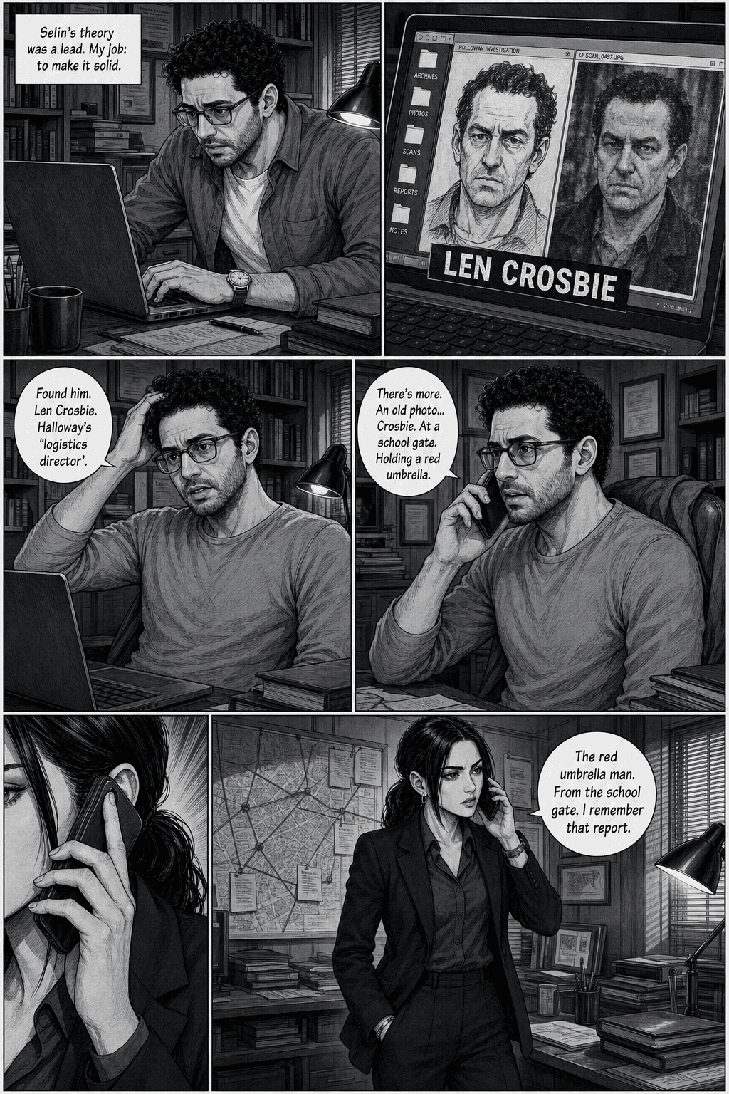 Room Eleven, page 4 of 9, Manga style