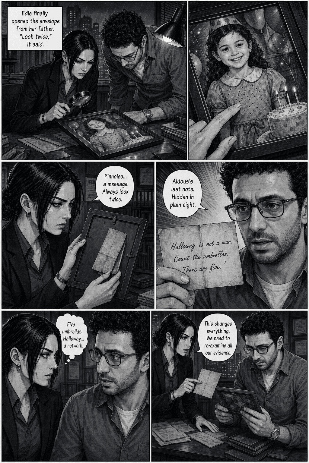 Room Eleven, page 6 of 9, Manga style