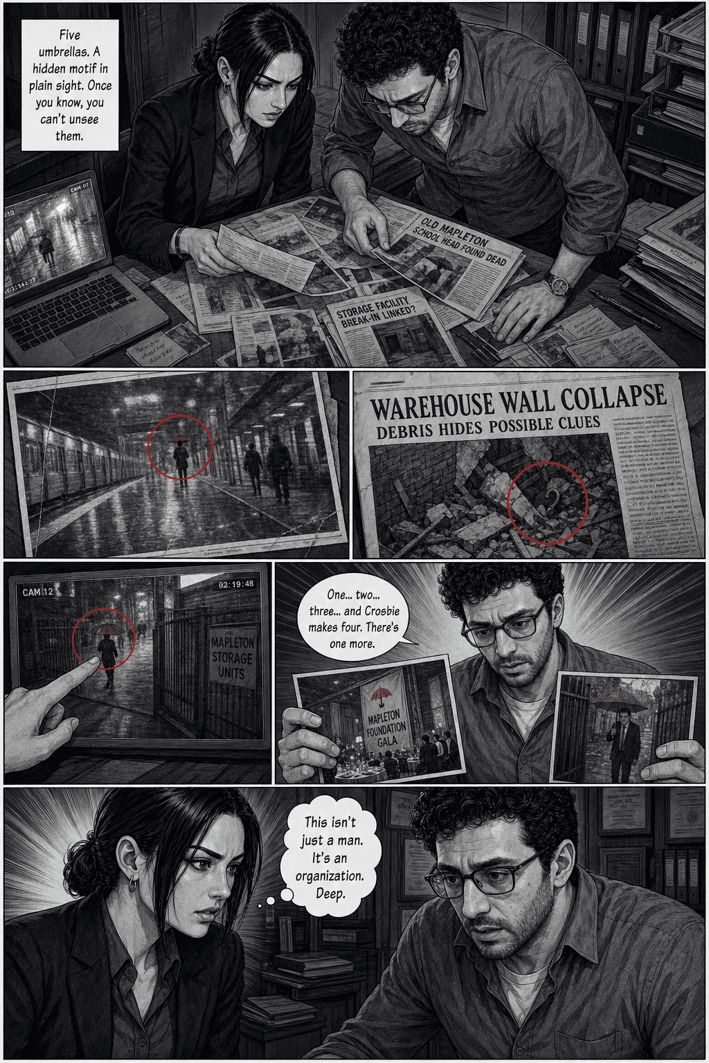 Room Eleven, page 7 of 9, Manga style