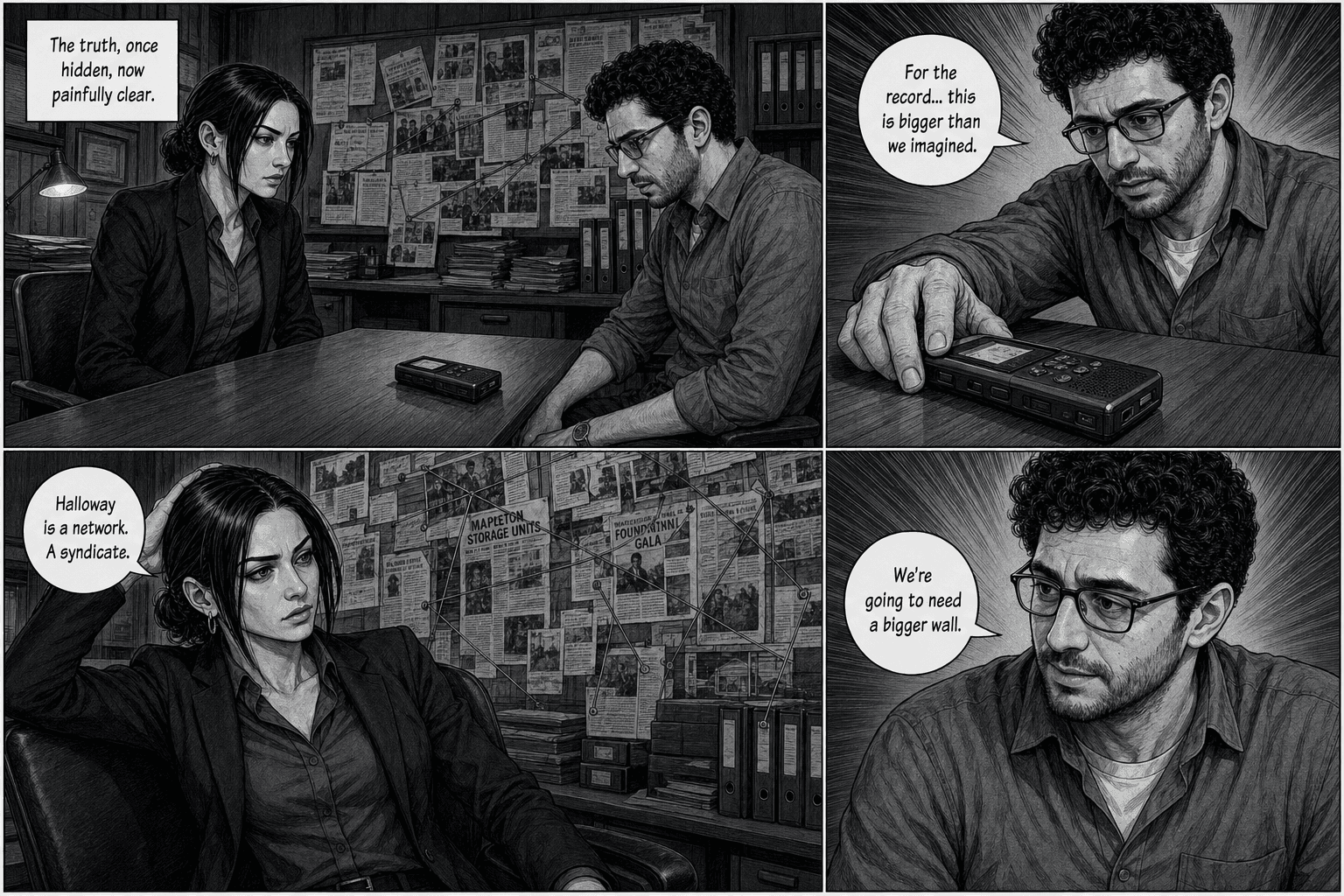 Room Eleven, page 8 of 9, Manga style