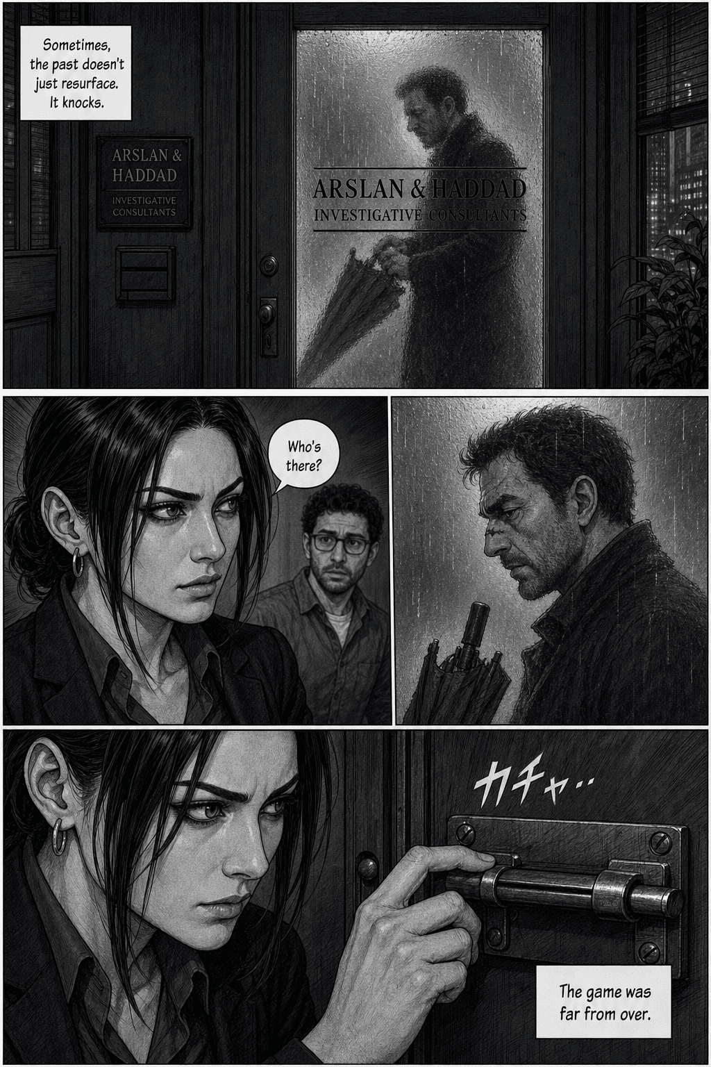 Room Eleven, page 9 of 9, Manga style