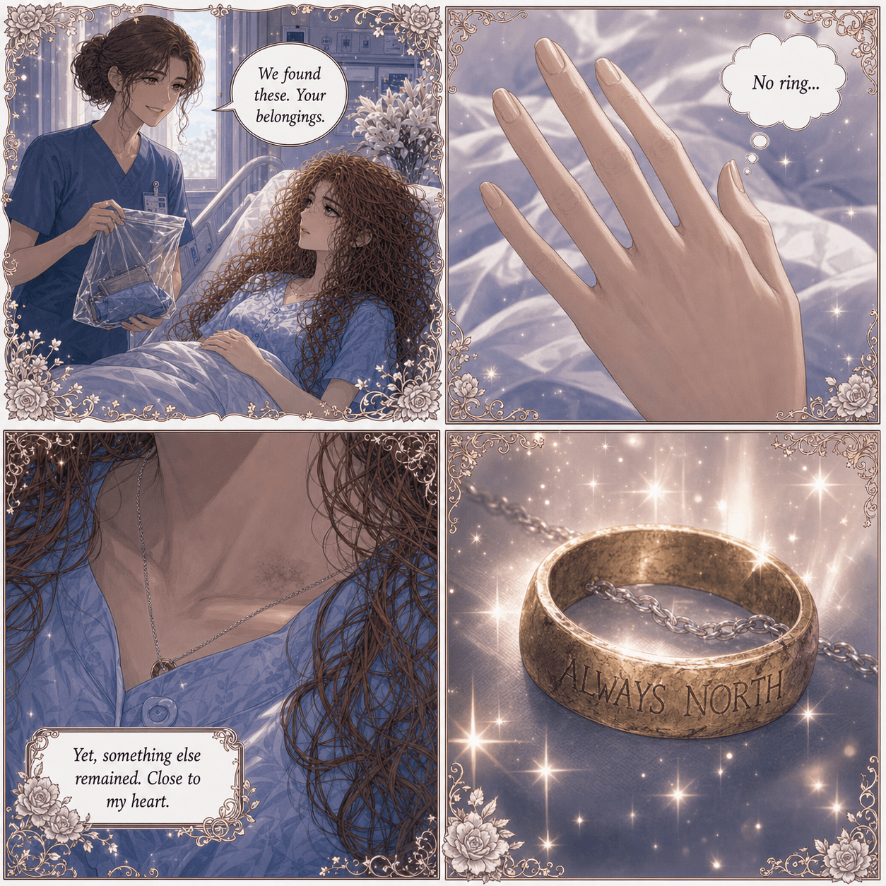 The Dress and the Ring, page 4 of 9, Love Triangle style