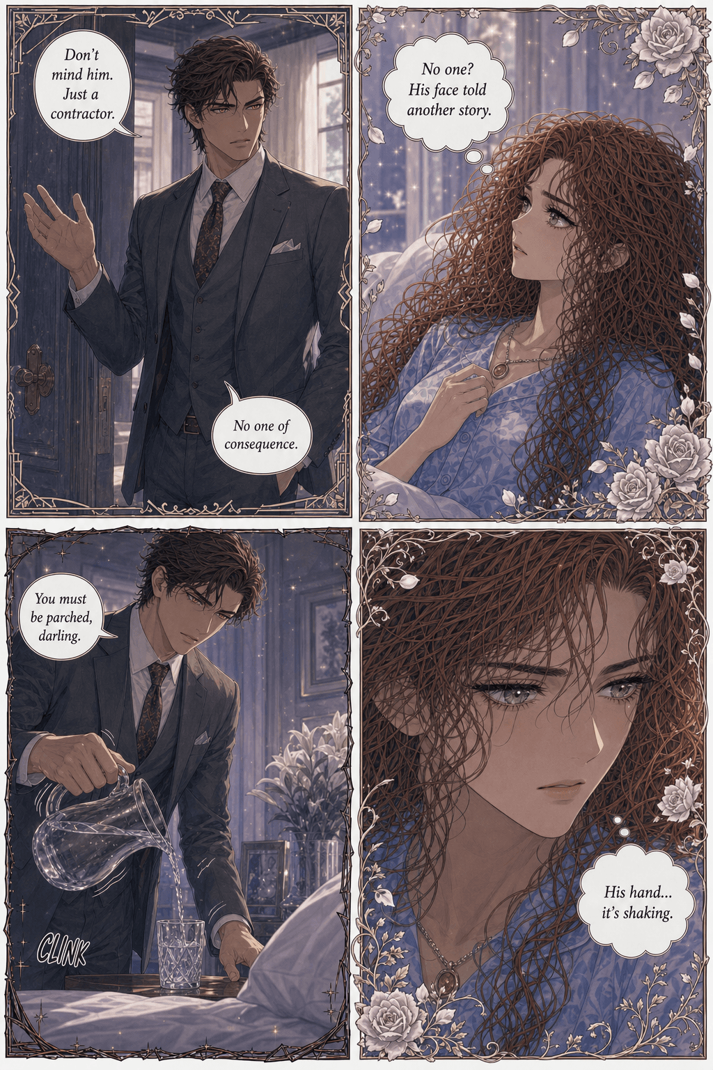 The Dress and the Ring, page 6 of 9, Love Triangle style